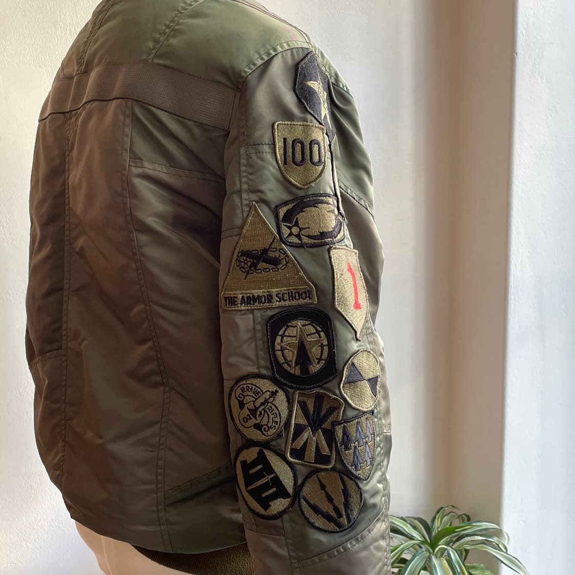 Schott Patchwork MA-1 Flight Jacket 상품이미지5