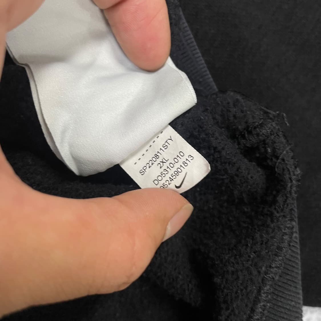 스투시 Stussy x 나이키 NRG 워시드 플리스 크루넥 맨투맨 상품이미지6
