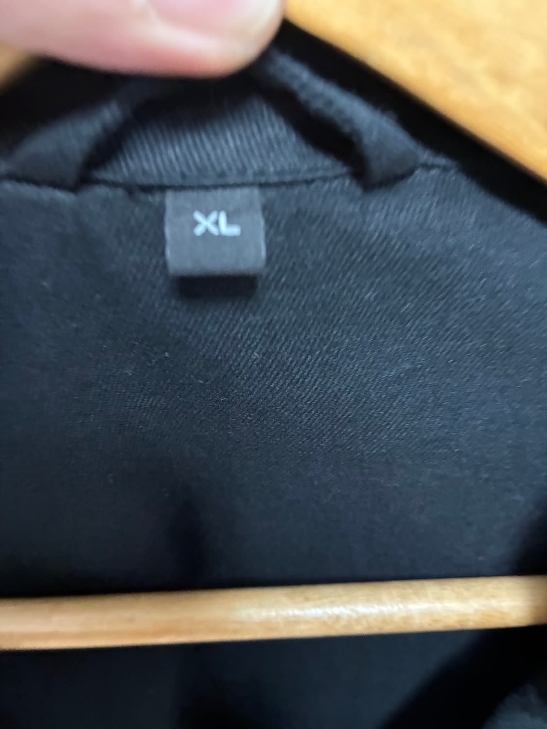 무인양품 케이폭 자켓 XL 블랙 상품이미지3