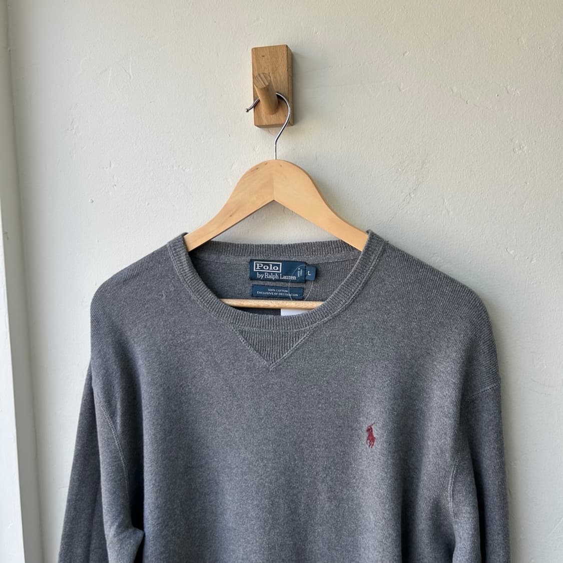 16804 - 폴로 랄프로렌 그레이 니트 상품이미지1