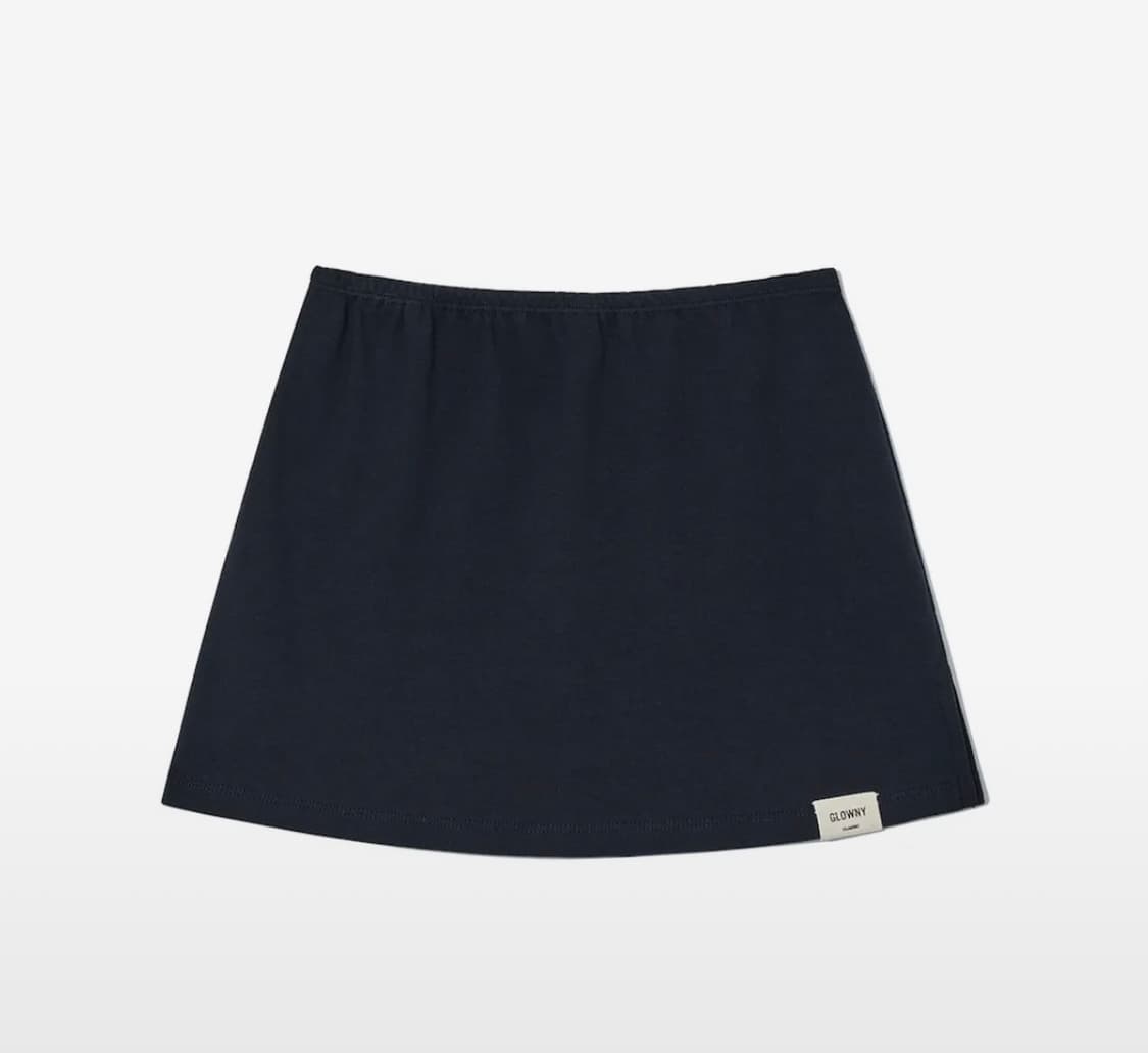 글로니 G CLASSIC MINI SKIRT (NAVY) 상품이미지1