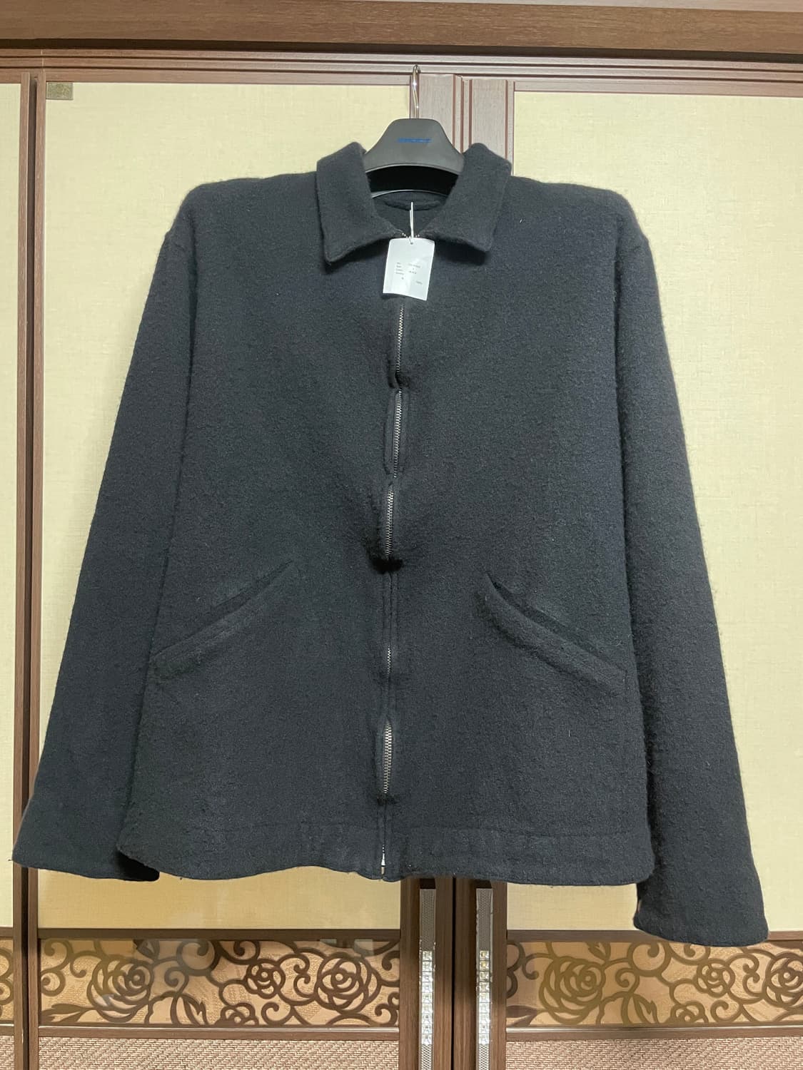 [3] 코모리 25aw 슈렁크 울 집 숏 재킷 상품이미지1