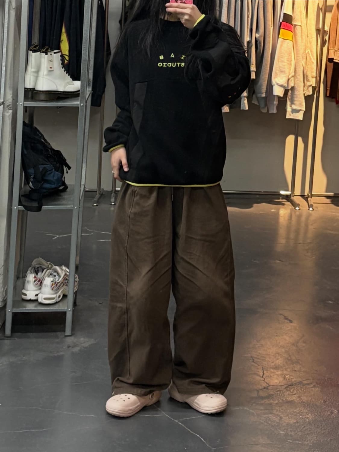 아이앱 스튜디오 X 아식스 블랙 플리스 A3122 상품이미지1