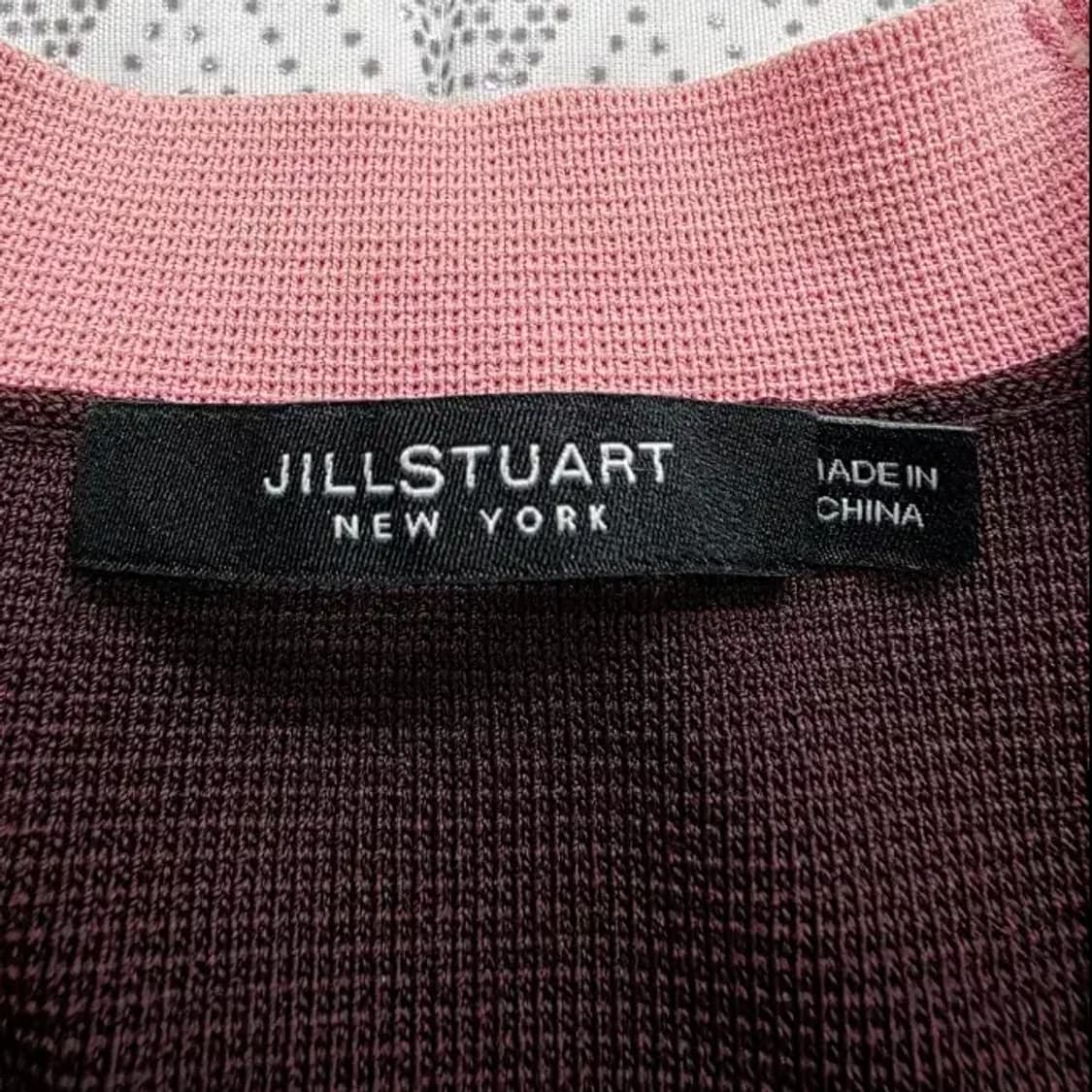 질스튜어트 뉴욕 라인배색 니트 가디건+스커트 셋업 55 상품이미지5