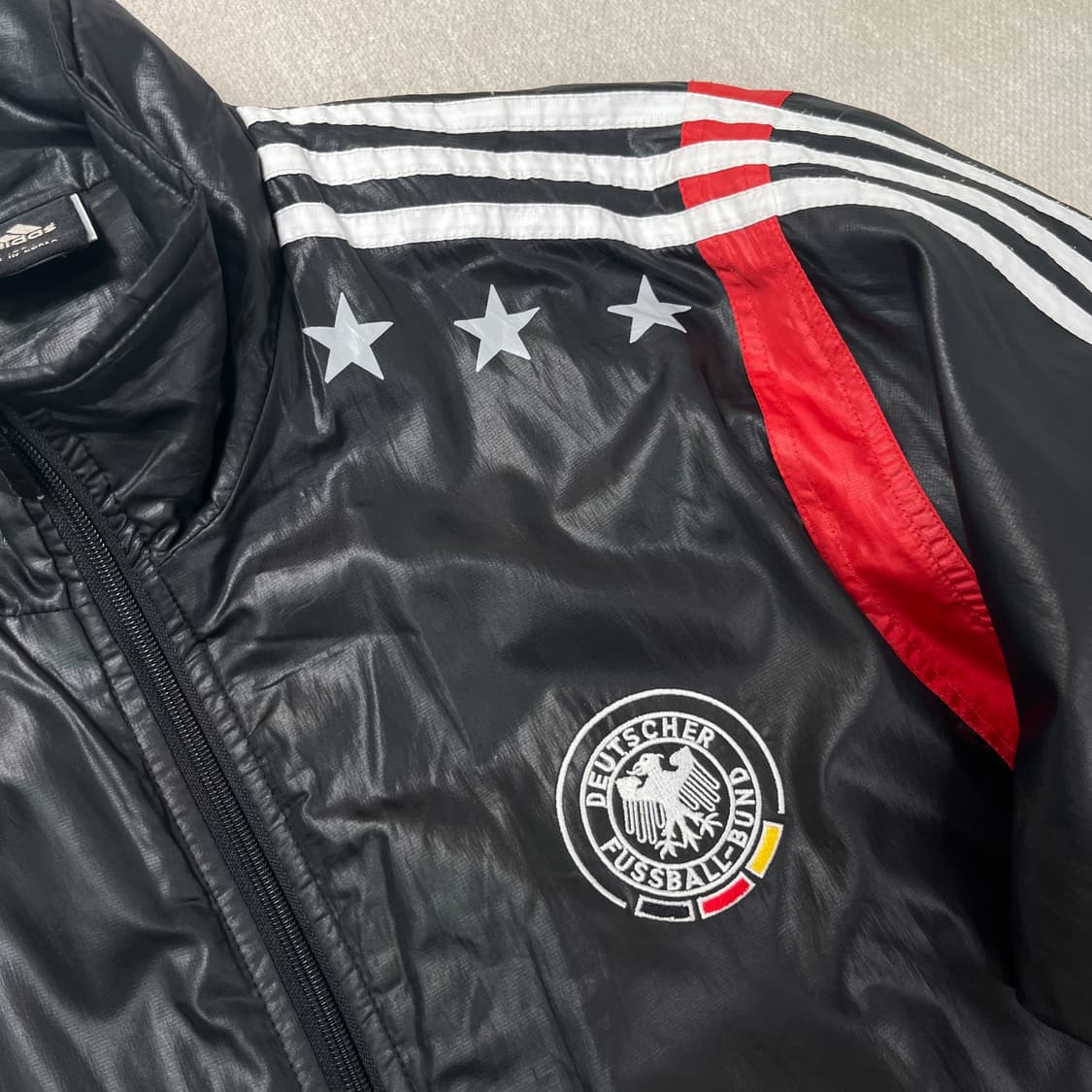 100 아디다스 x 독일 유광 트랙자켓 상품이미지2