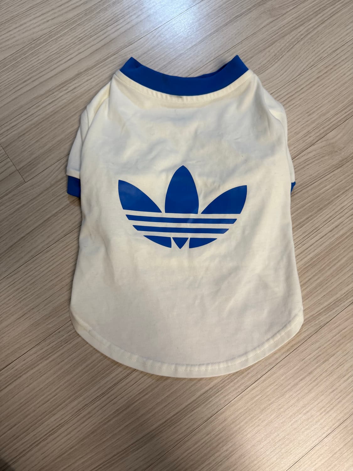 아디다스 펫 캘리 티셔츠 오프 화이트 XL 상품이미지2