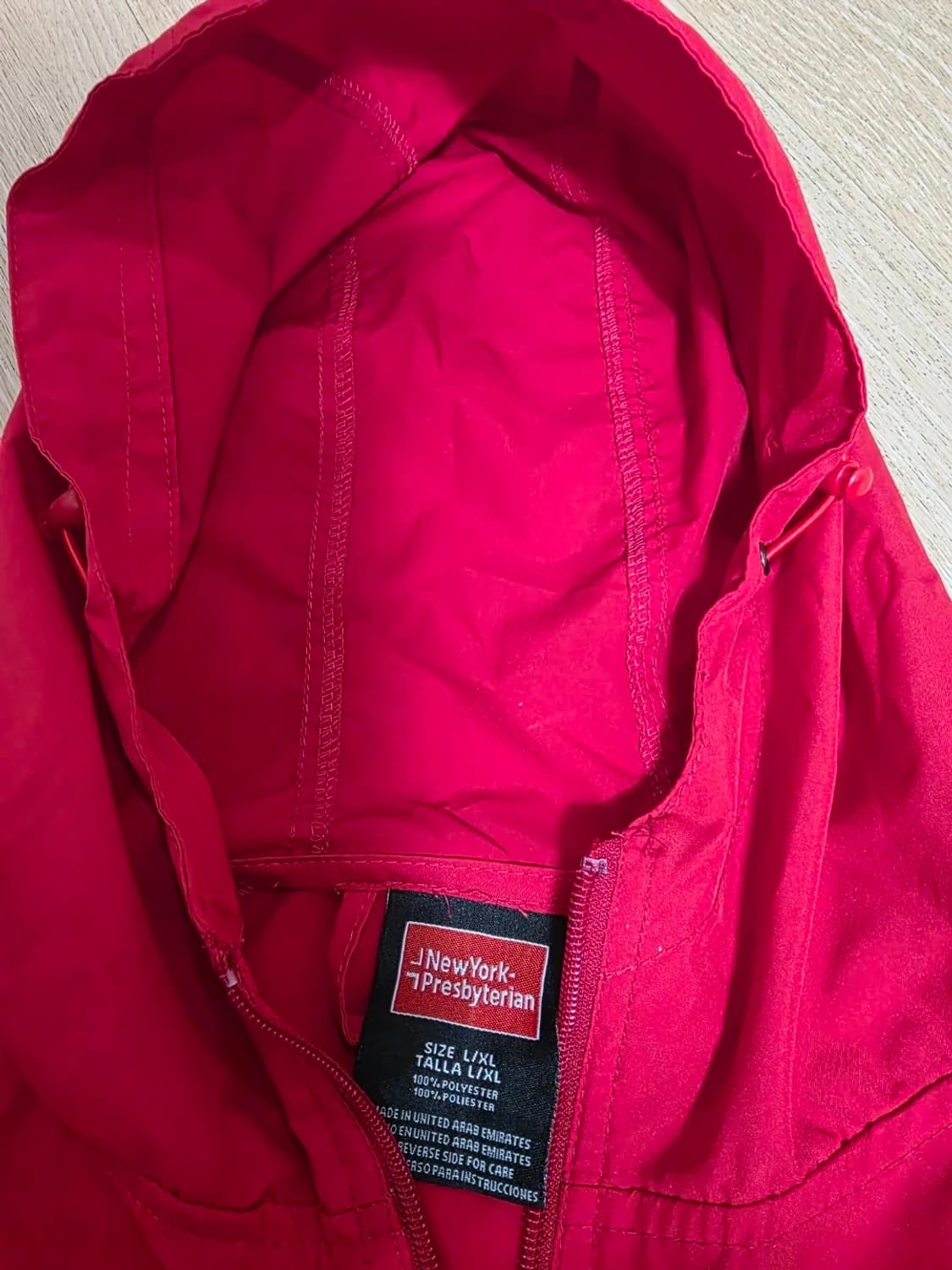뉴욕 장로교 병원 굿즈 패커블 아노락 바람막이 상품이미지2