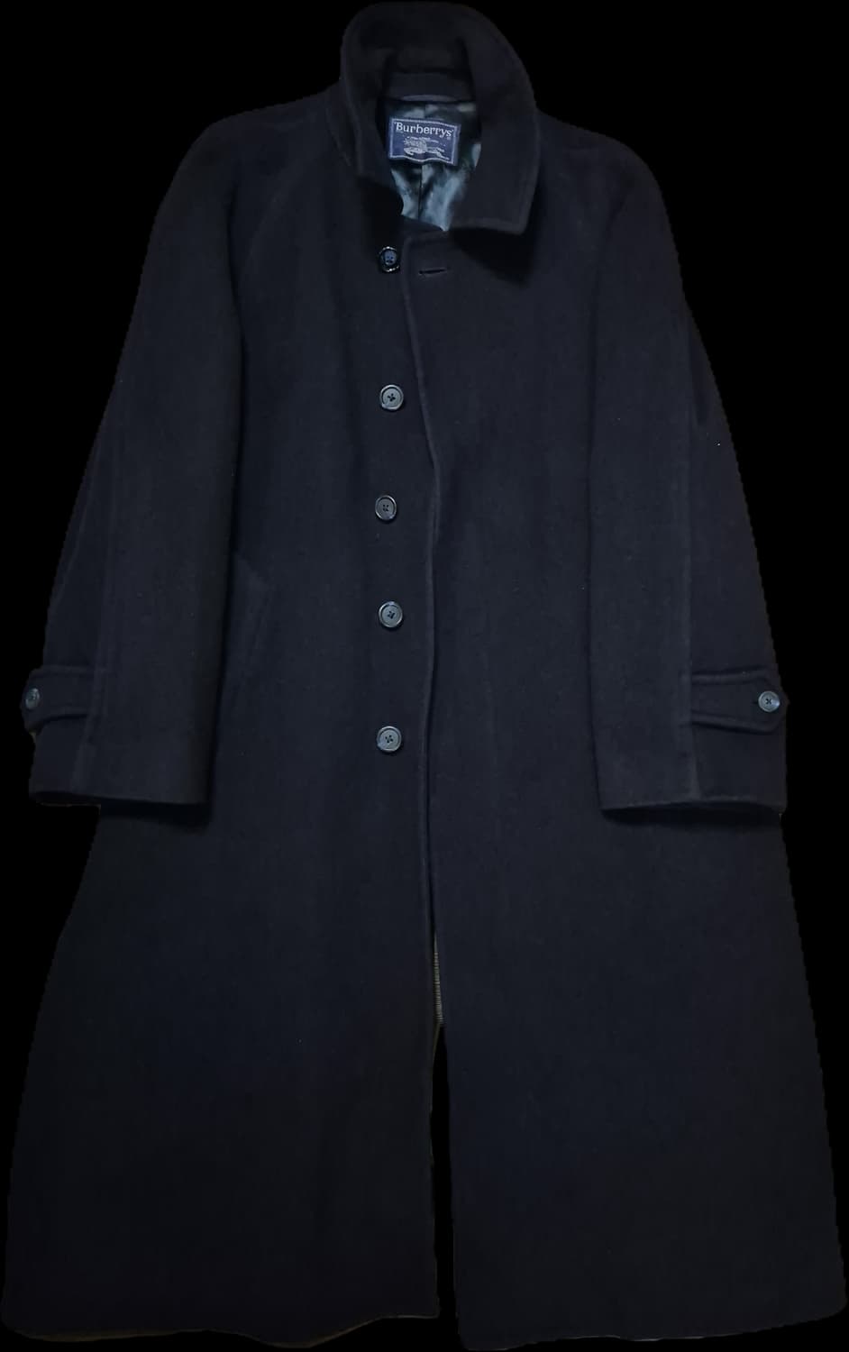 버버리 램스울 네이비 발마칸코트 (105-110) 상품이미지2