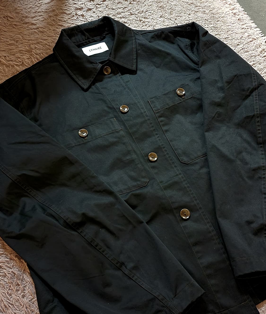 르메르 밀리터리 오버 셔츠  XL 상품이미지2