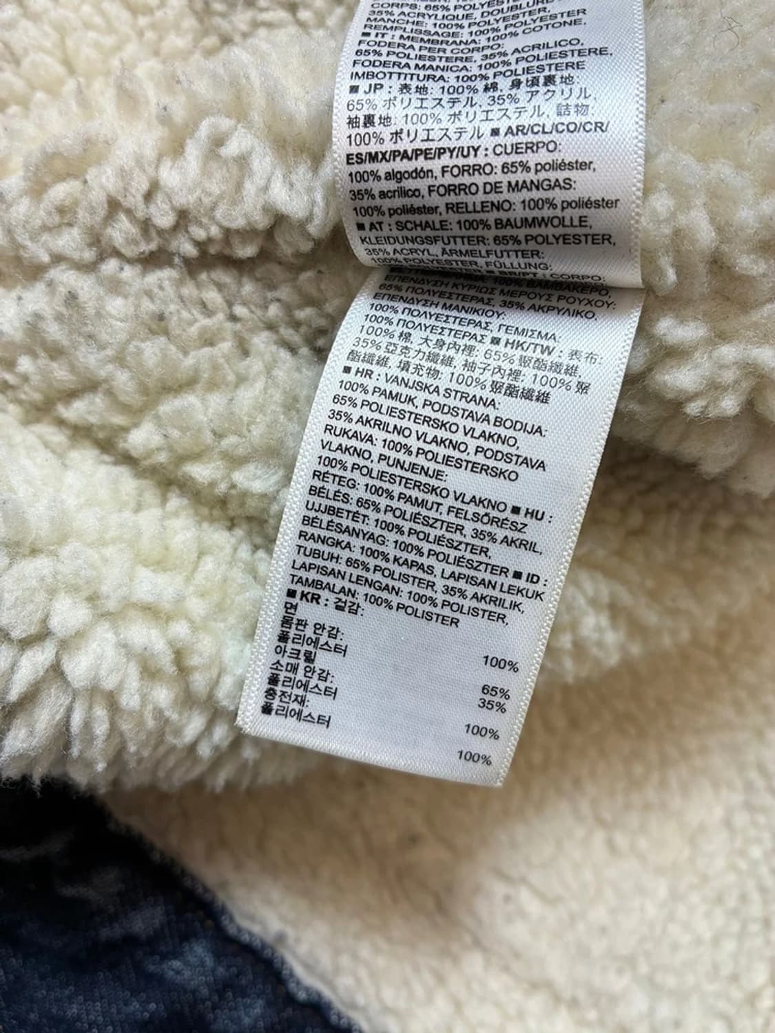 갭 GAP 아이콘 쉐르파 데님 자켓 PN8394 상품이미지10