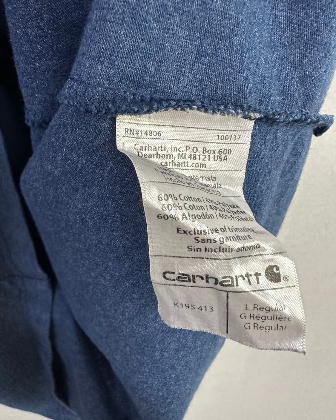 (L)칼하트 빈티지 반팔-M2065 상품이미지4