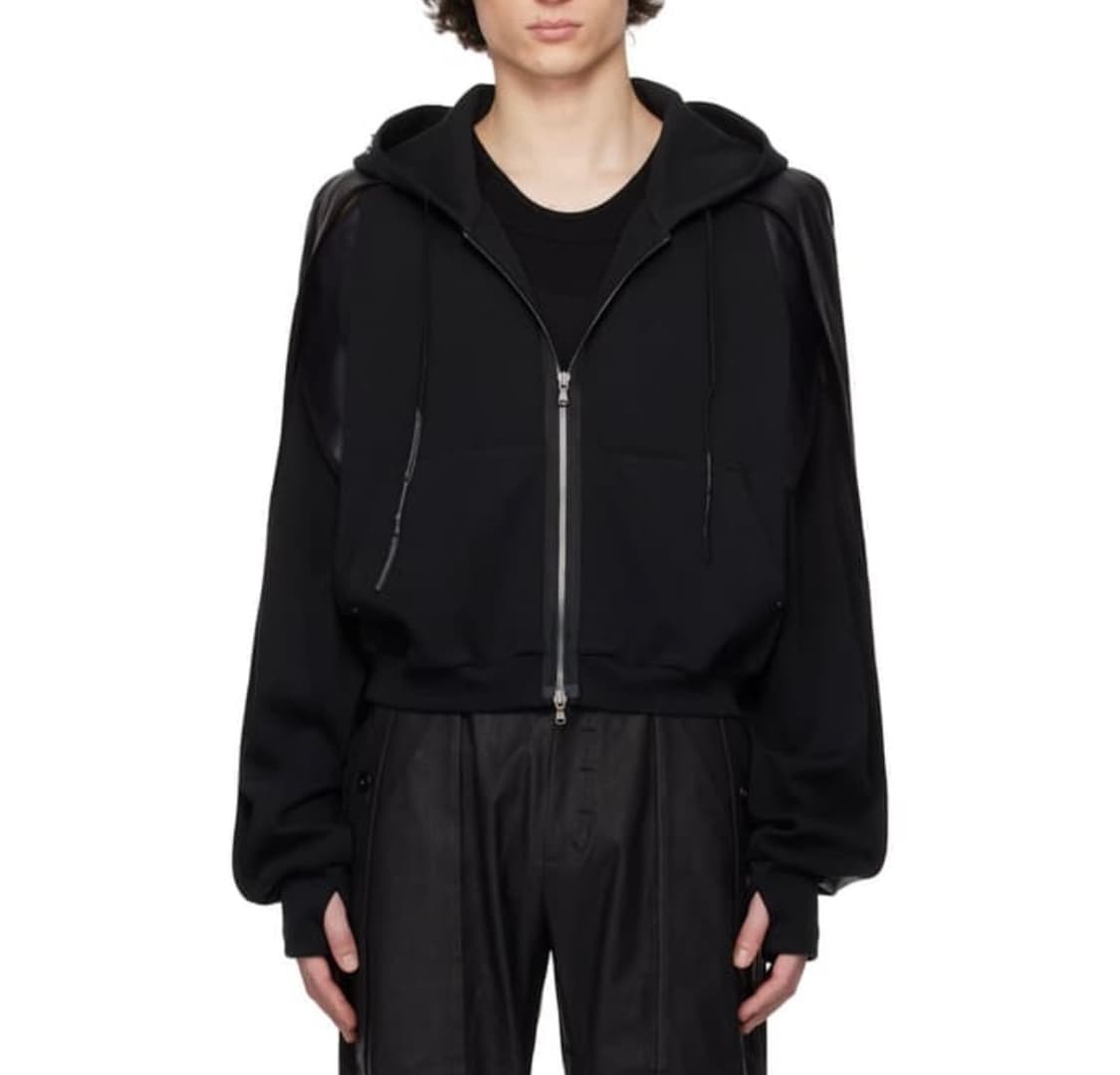 카르넷 아카이브 블랙 홀스슈 크랩 집업 후디 l 구매합니다 상품이미지1