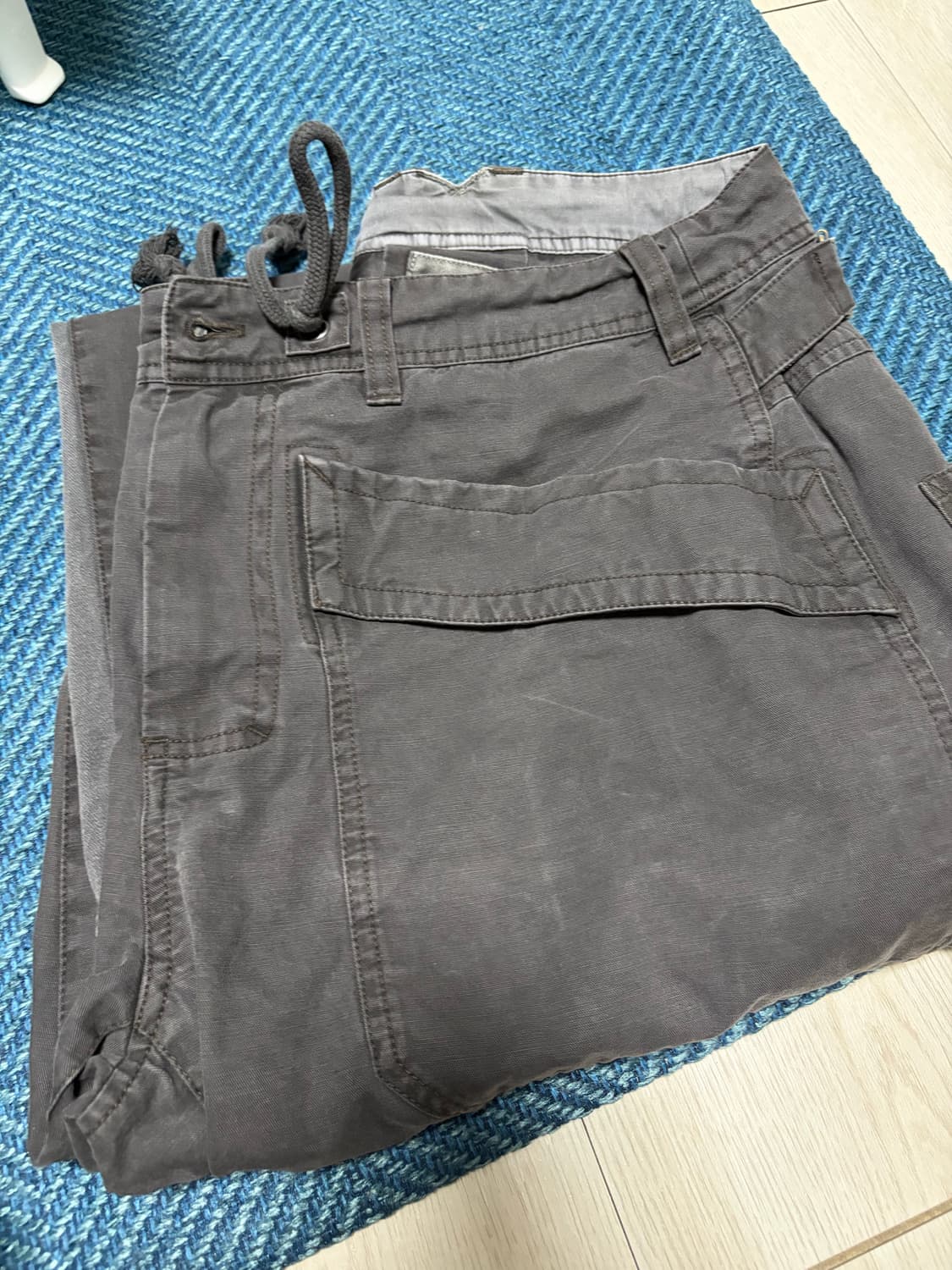 폴리테루 파라팬츠 차콜3 상품이미지1