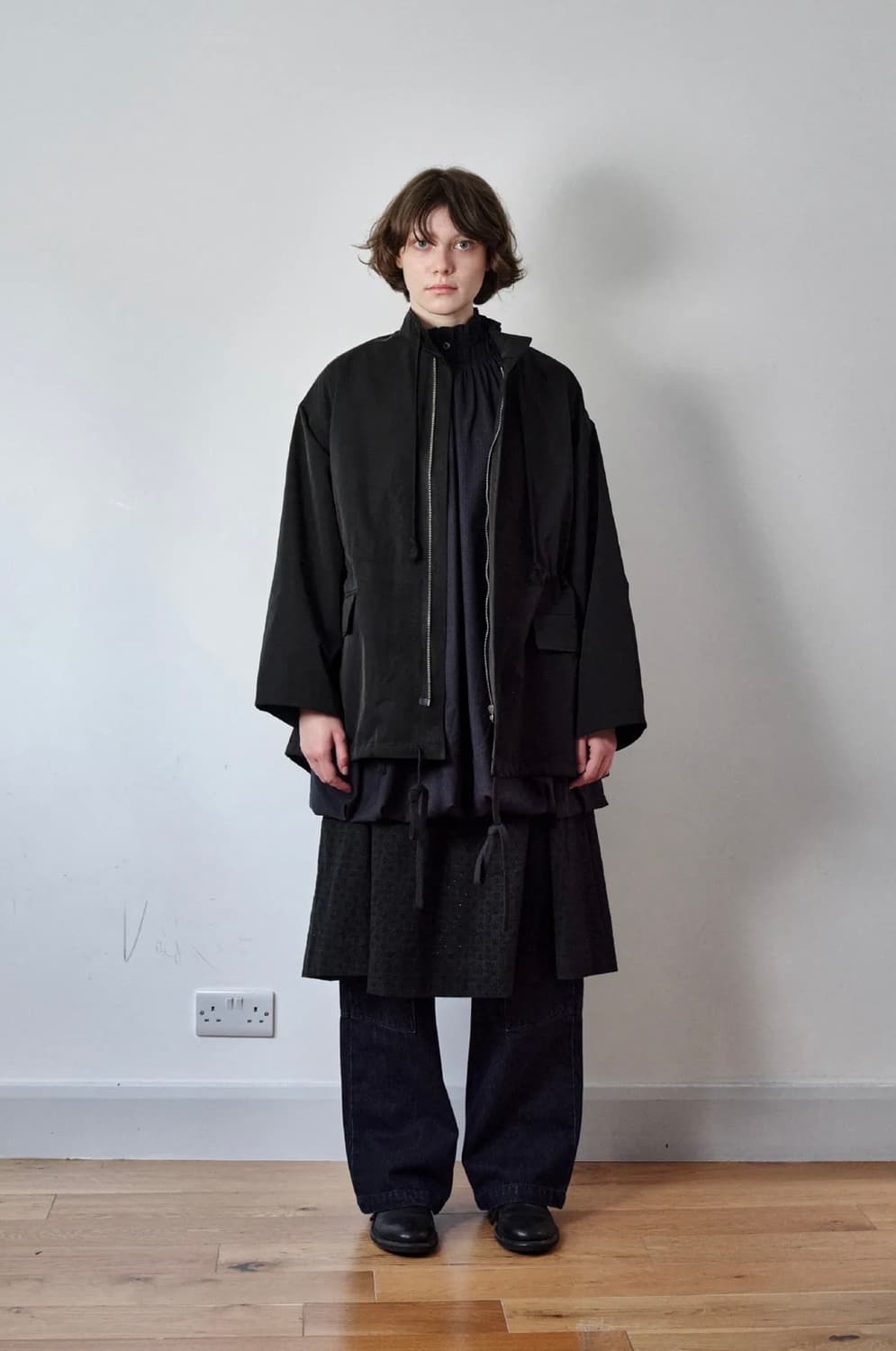 COSMOSS oversized wind trench jacket 상품이미지3
