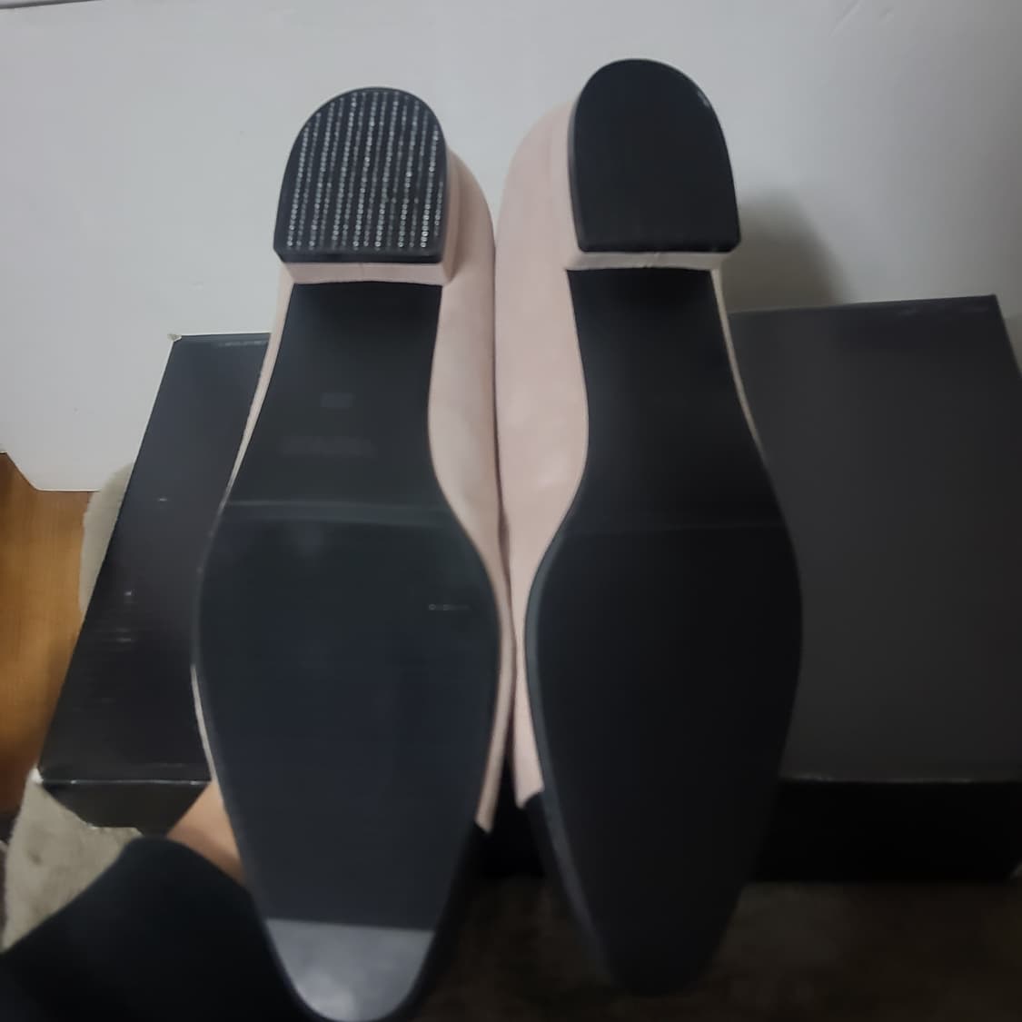 새상품 금강제화 제니아 펌프스 플랫슈즈 여자 가죽 구두 230 상품이미지3