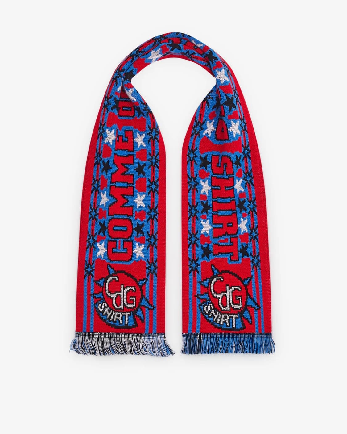 꼼데가르송 셔츠 니트 자카드 풋볼 스카프/머플러/목도리 상품이미지5