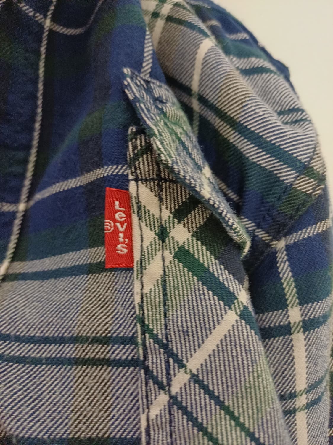 리바이스 레드탭 웨스턴 체크 셔츠/일본판 상품이미지6