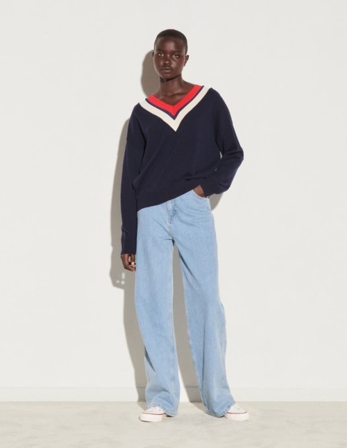 산드로 torsy 캐시미어블렌드 니트  상품이미지1