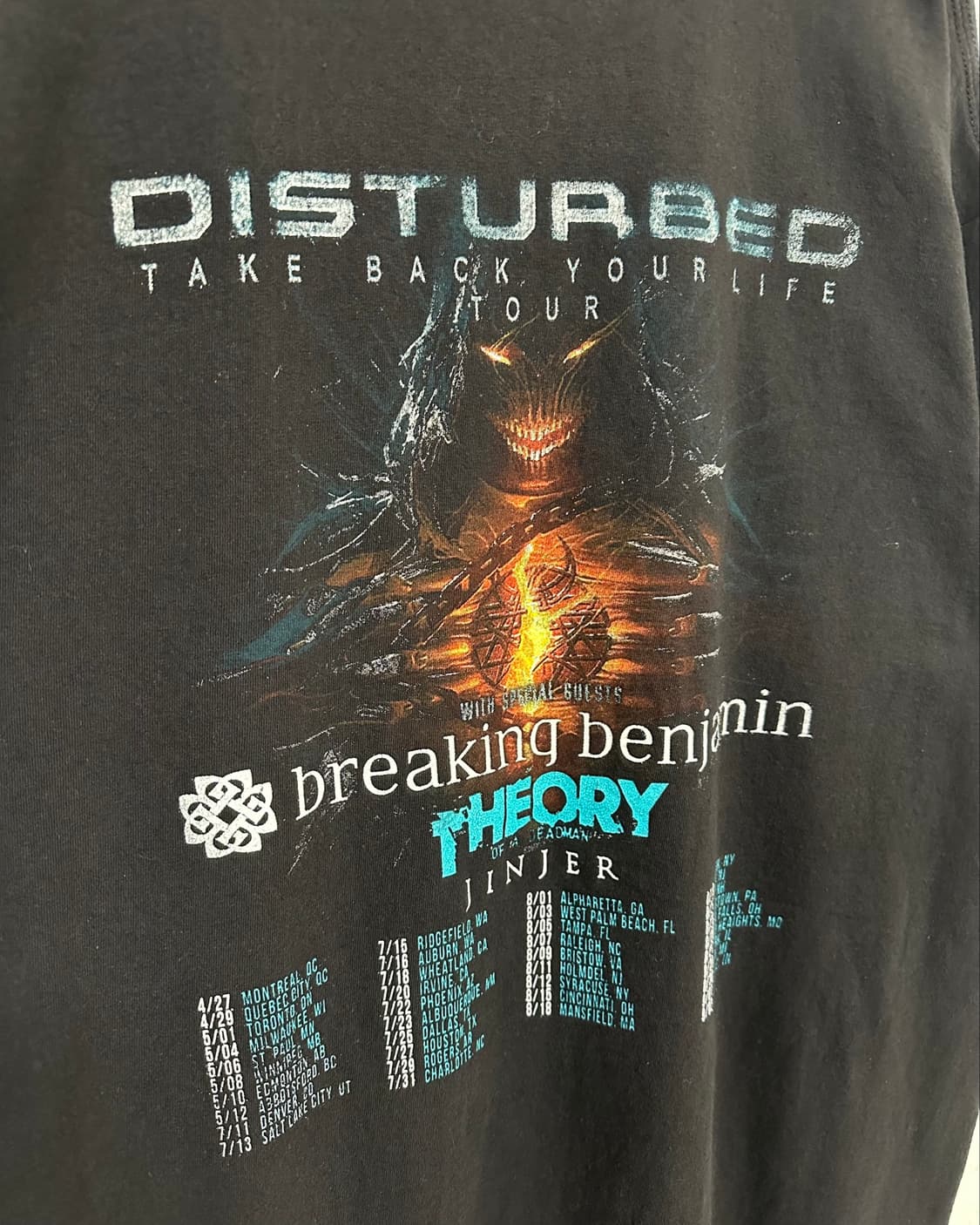 (2XL)빈티지 투어 반팔-M2493 상품이미지5