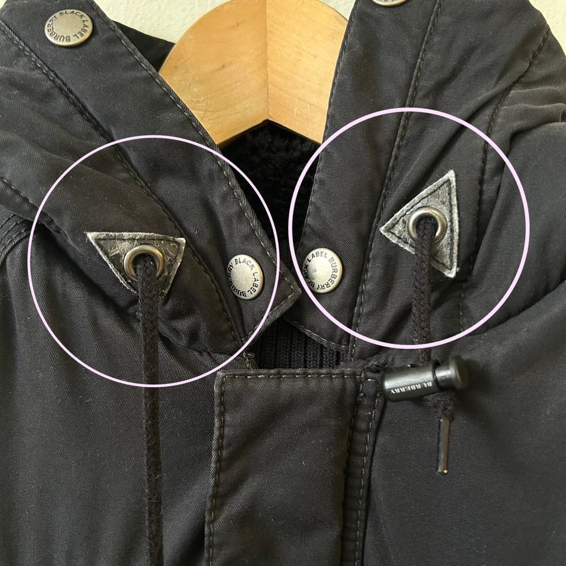 버버리 노바체크 아카이브 블랙 패딩 상품이미지5