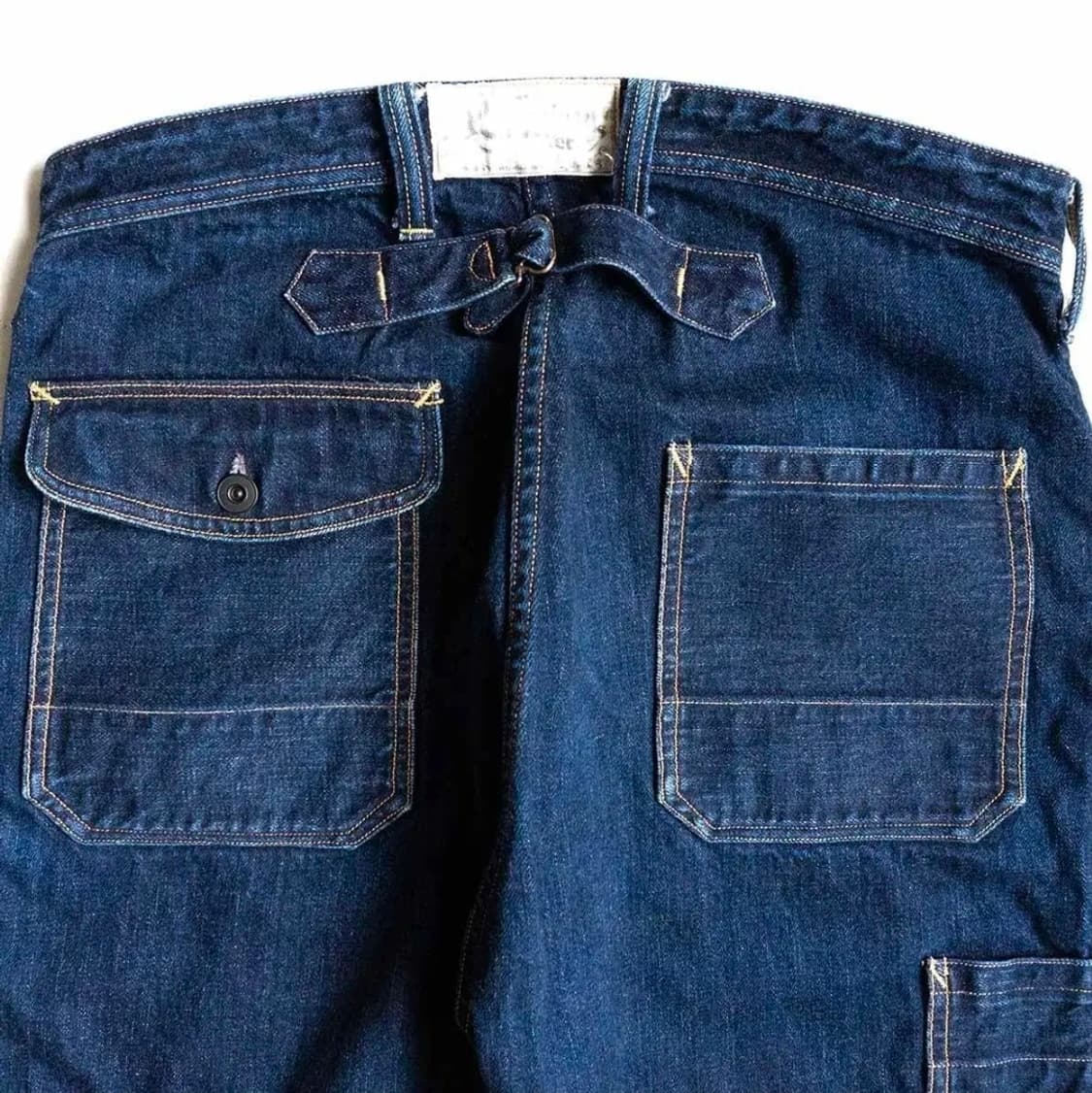 프리휠러스 유니온 스페셜 롱쇼어맨 데님팬츠 34 상품이미지5