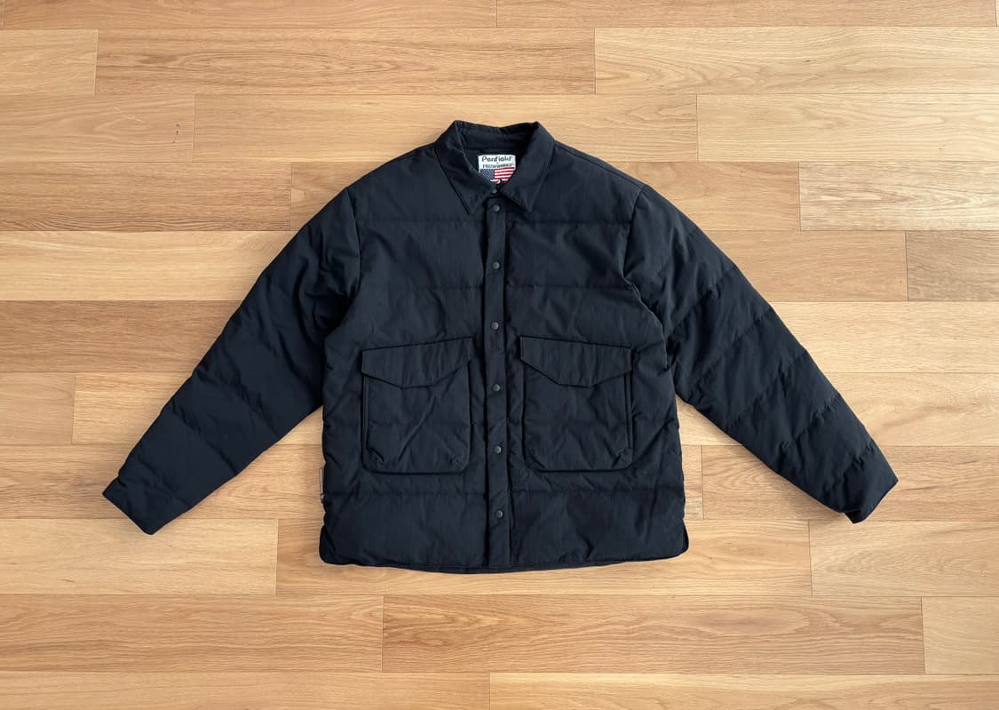 펜필드x프리즘웍스 콜라보 카모플라쥬 덕다운 셔츠 패딩 105 상품이미지1