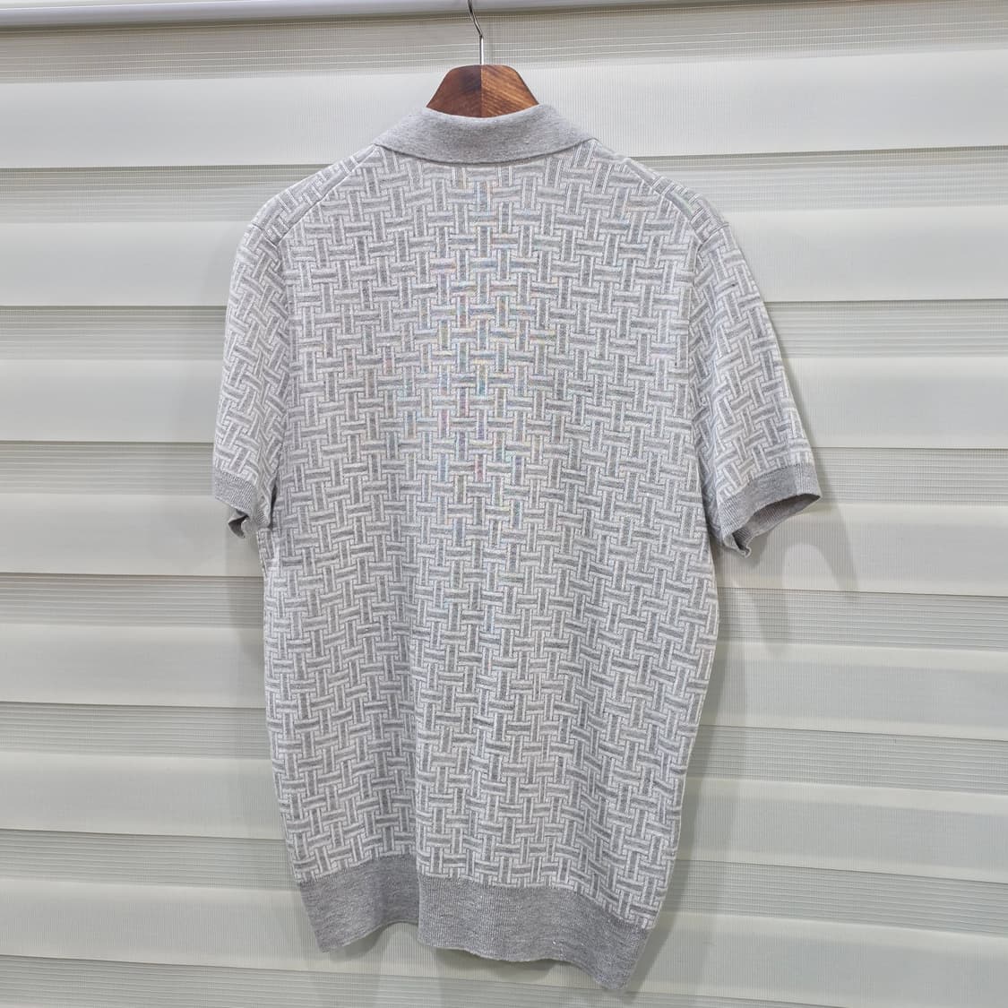 브룩스브라더스 트로피컬 바스켓 숏 슬리브 폴로가디건- M 상품이미지7