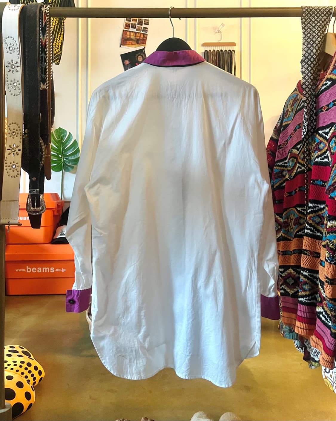 JUNKO KOSHINO Old Color Block Shirt 상품이미지9