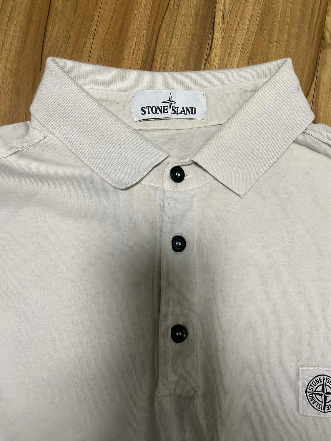 [3XL] 스톤아일랜드 카라 긴팔티셔츠 상품이미지2