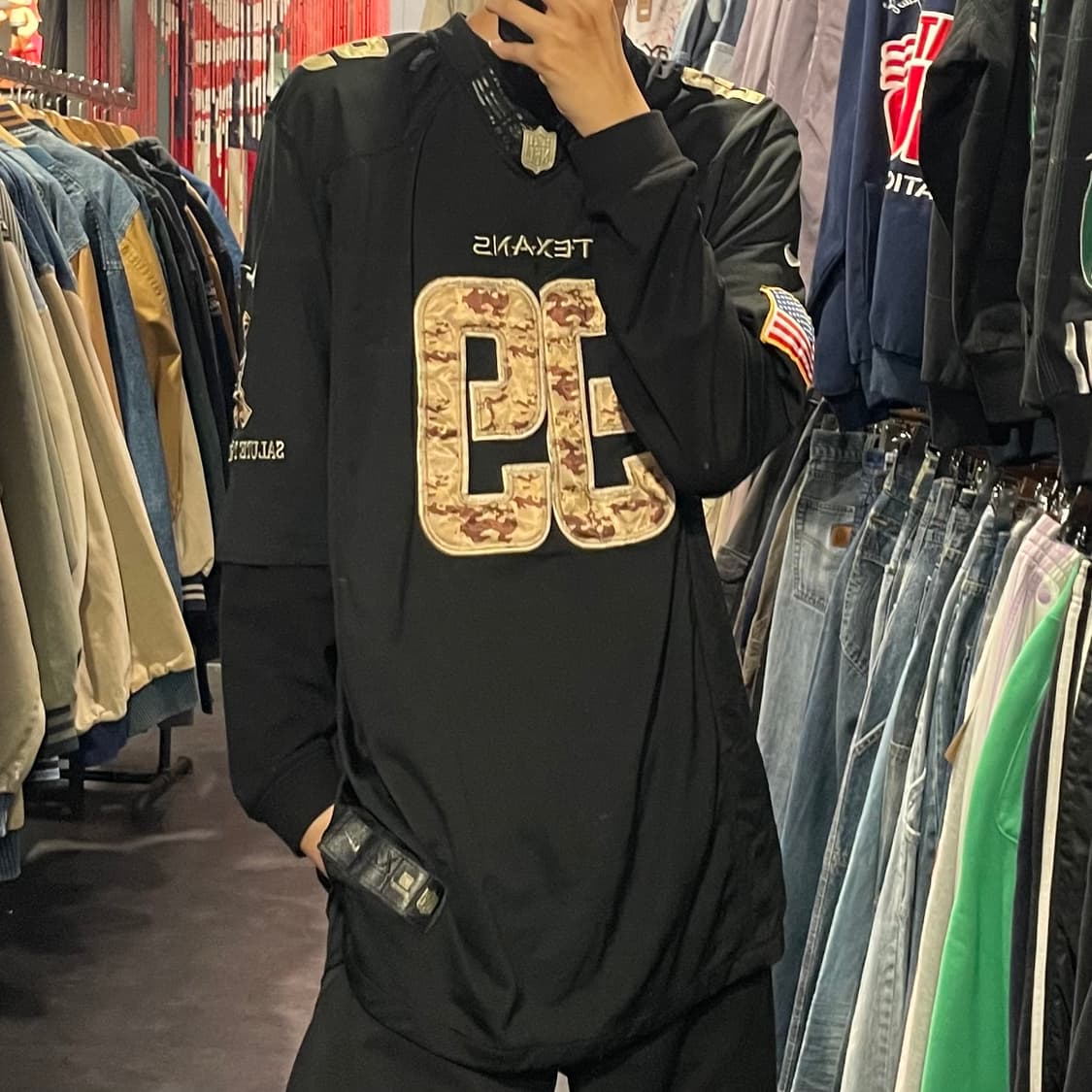 [IM] NFL TEXANS No.99 WATT 블랙 반팔져지 상품이미지3