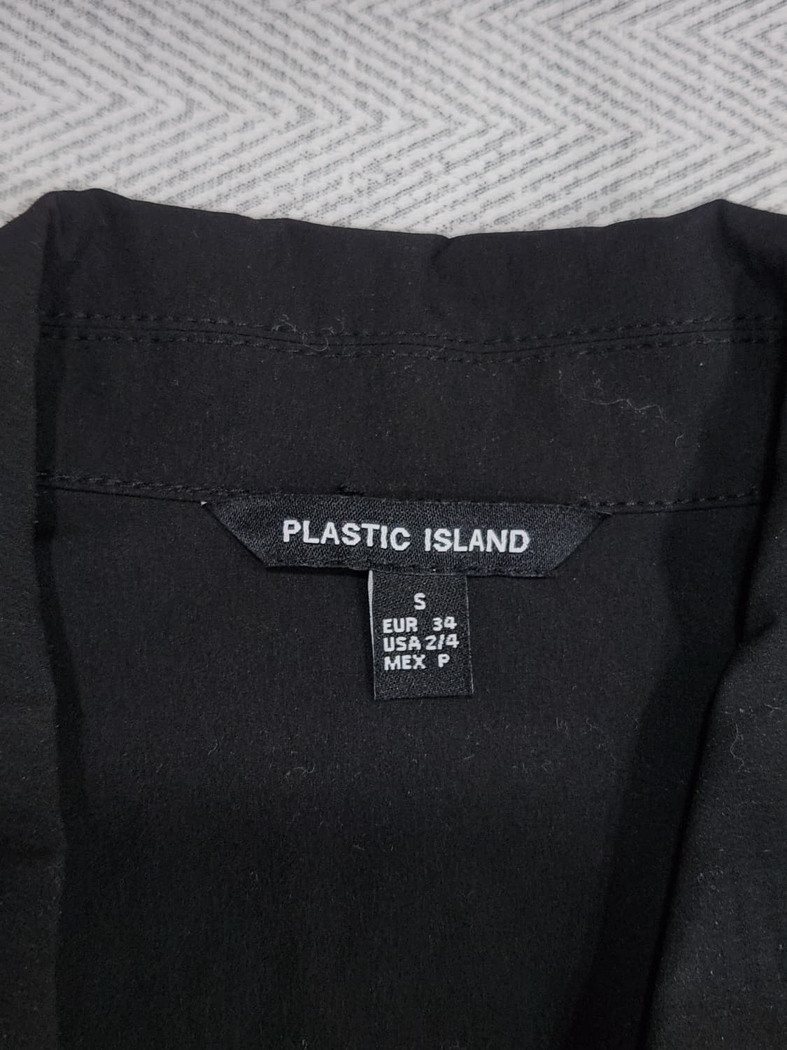 [S] 플라스틱 아일랜드 블라우스 S사이즈 상품이미지5