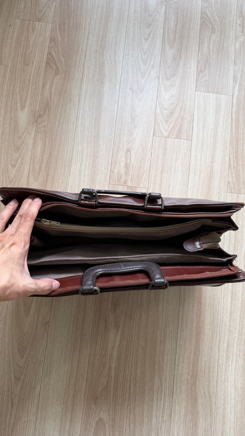 빈티지 레터 서류가방 상품이미지3