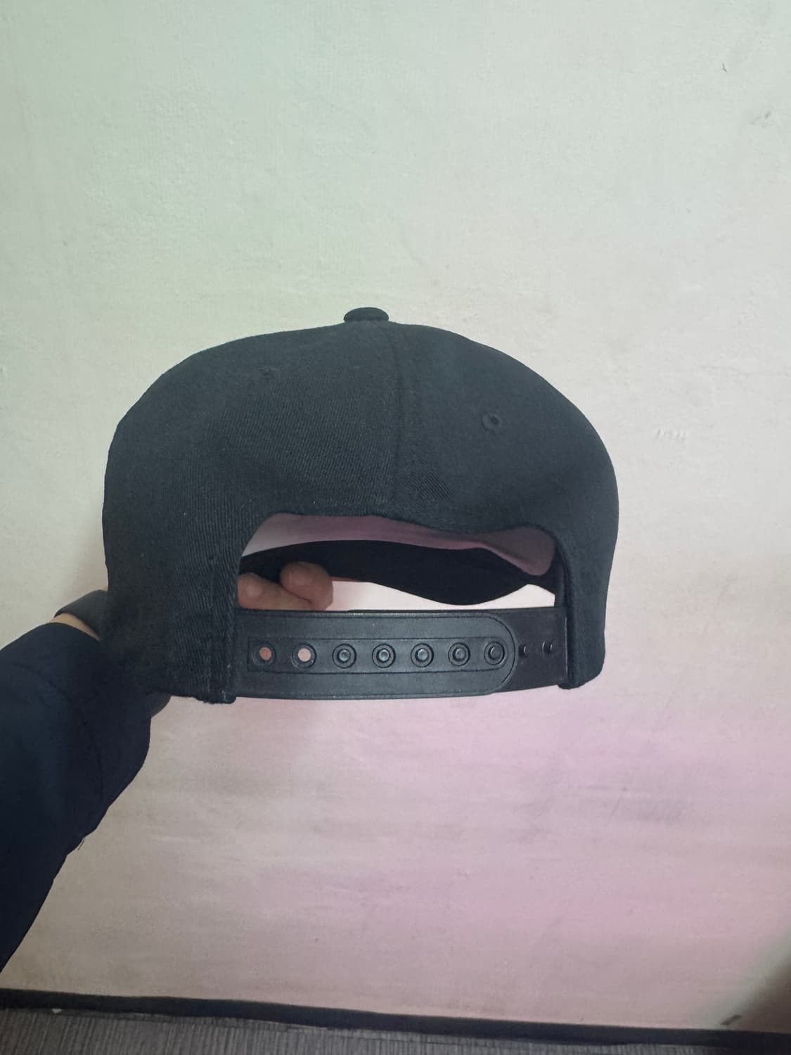 스투시 셔닐 S로우 프로 캡 블랙 상품이미지4