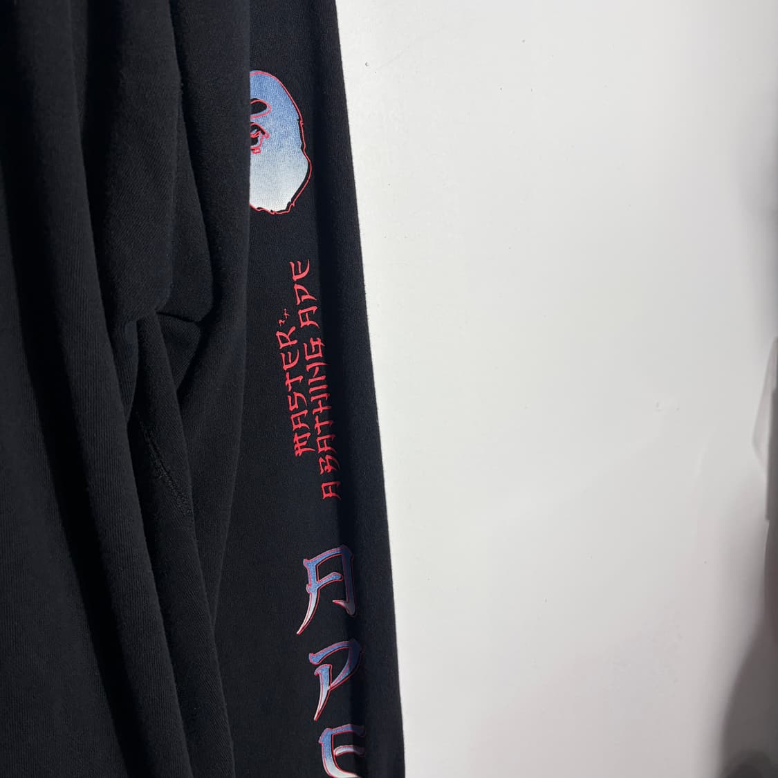 베이프 블랙 후드티 (무료배송) 상품이미지4