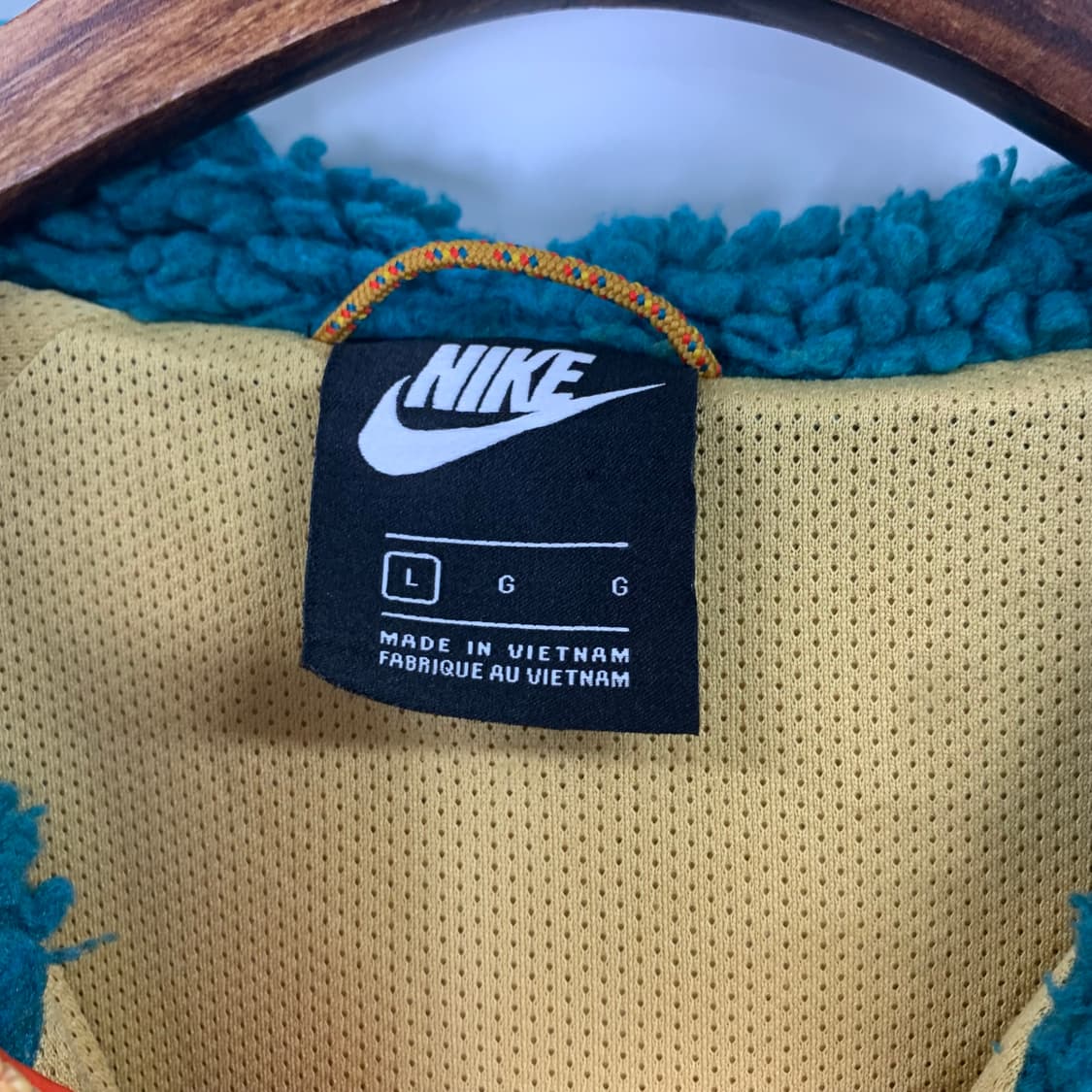 나이키 헤리티지 스우시 쉐르파 하프 집업 플리스 아노락 상품이미지6