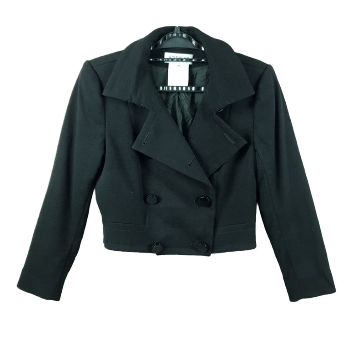 [여36]지방시 블랙 울 크롭 자켓[Y61-041] 상품이미지1