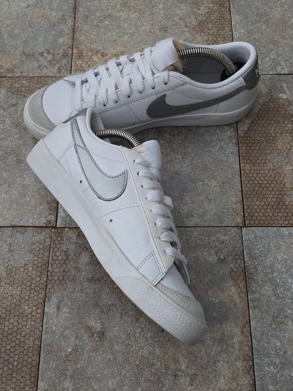 (245)나이키 블레이저 로우 77 화이트 실버 상품이미지4