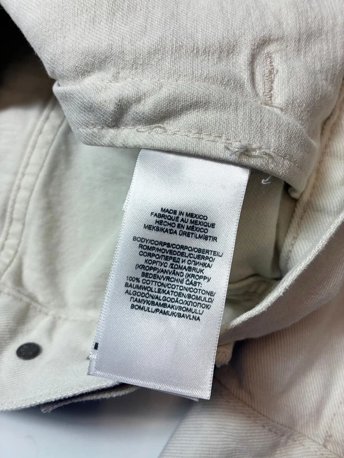 폴로 랄프로렌 가먼트다잉 데님 트러커 자켓 PN9118 상품이미지9