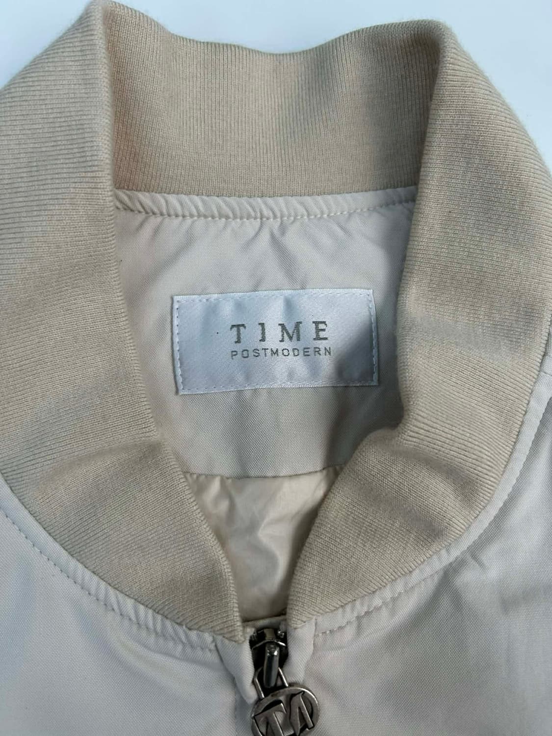 타임 포스트모던 한섬 Amor 바시티 봄버 자켓 MA-1 점퍼 상품이미지4