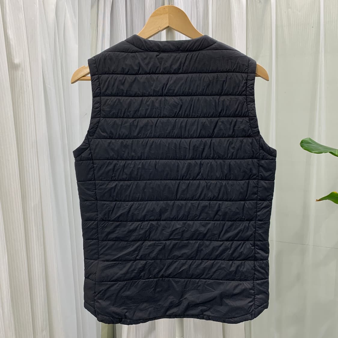 일본 빈티지 Navy 빅포켓 경량 패딩 베스트 1731 상품이미지3