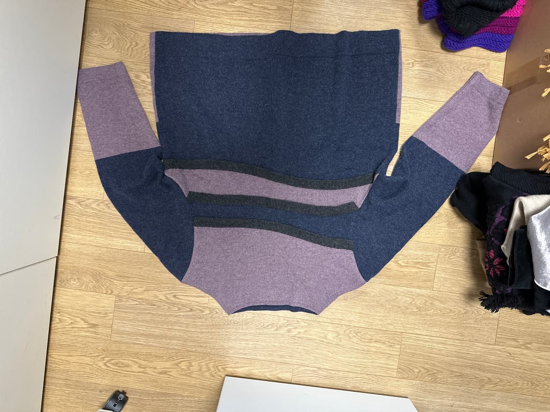 나카타 토요코 디자인 I+MU 우먼 니트 탑 상품이미지1