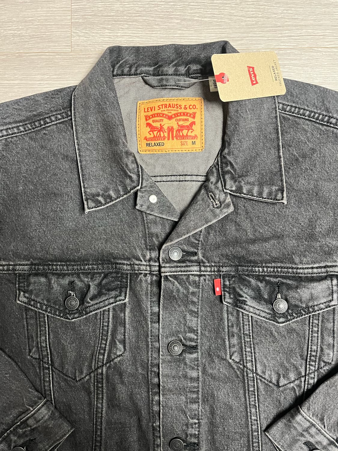 (희귀매물,새상품) 90‘s 리바이스 3세대 트러커 데님 자켓 상품이미지3