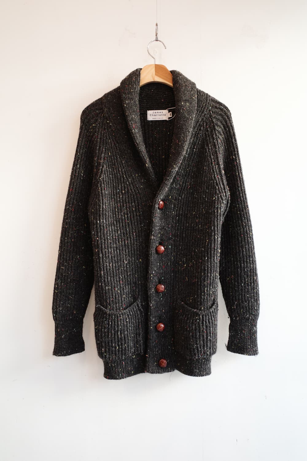 James Charlotte 멜란지 울 가디건 (MADE IN U.K) 상품이미지1