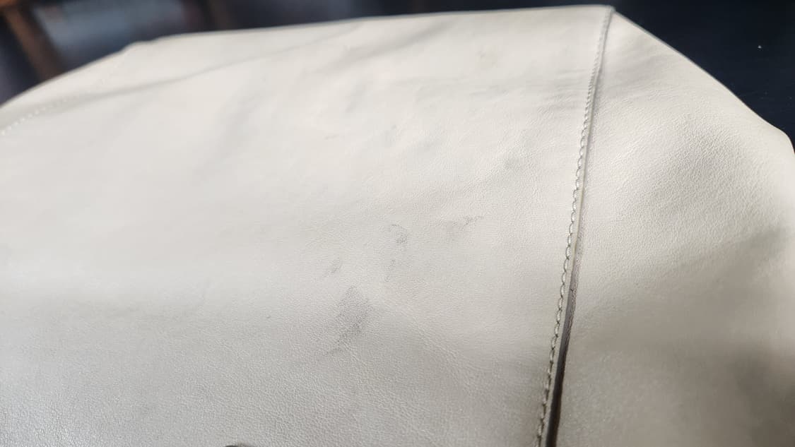 마시모두띠 베이지 가죽 토트백 상품이미지4