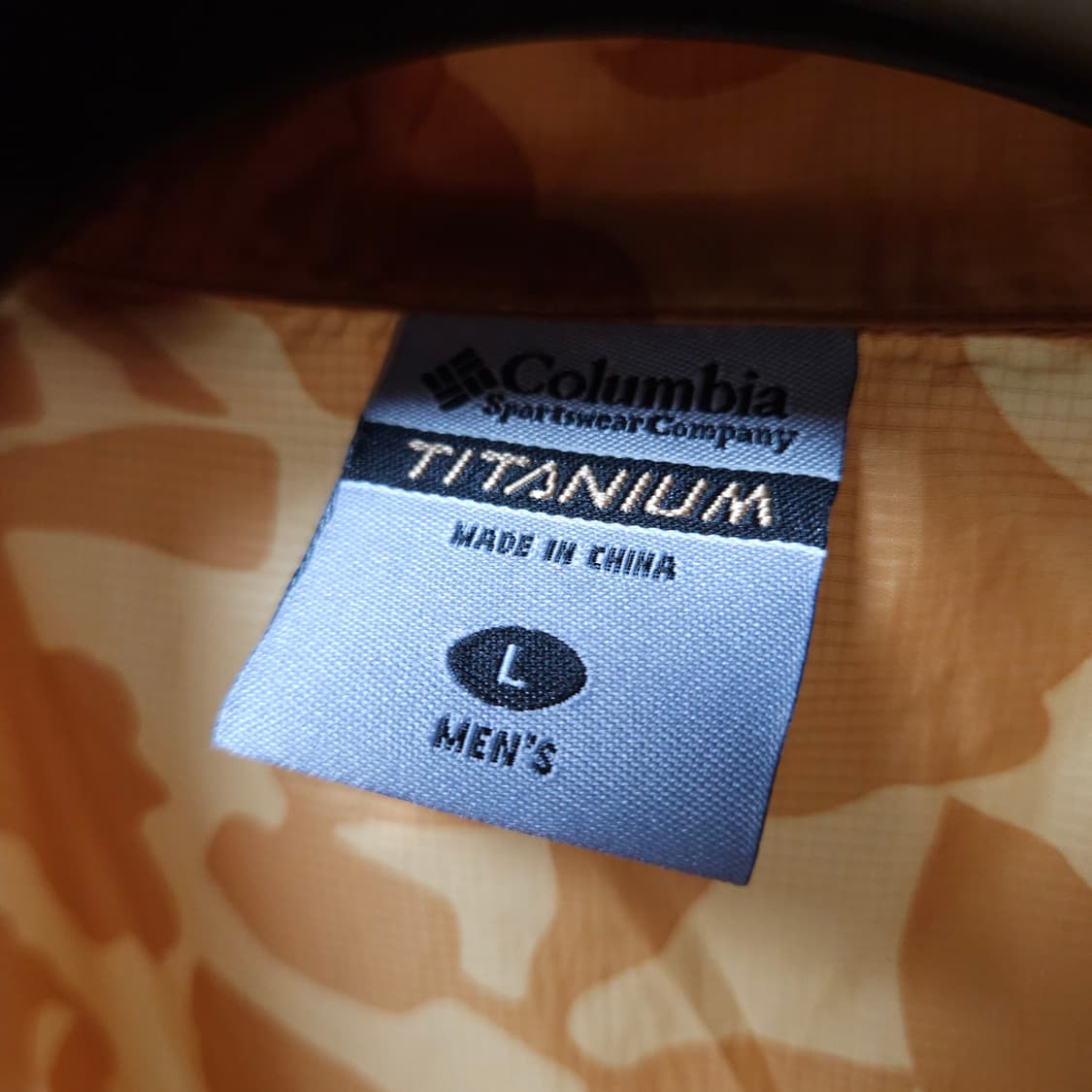 L ) 컬럼비아 티타늄 홑겹 바람막이 상품이미지3