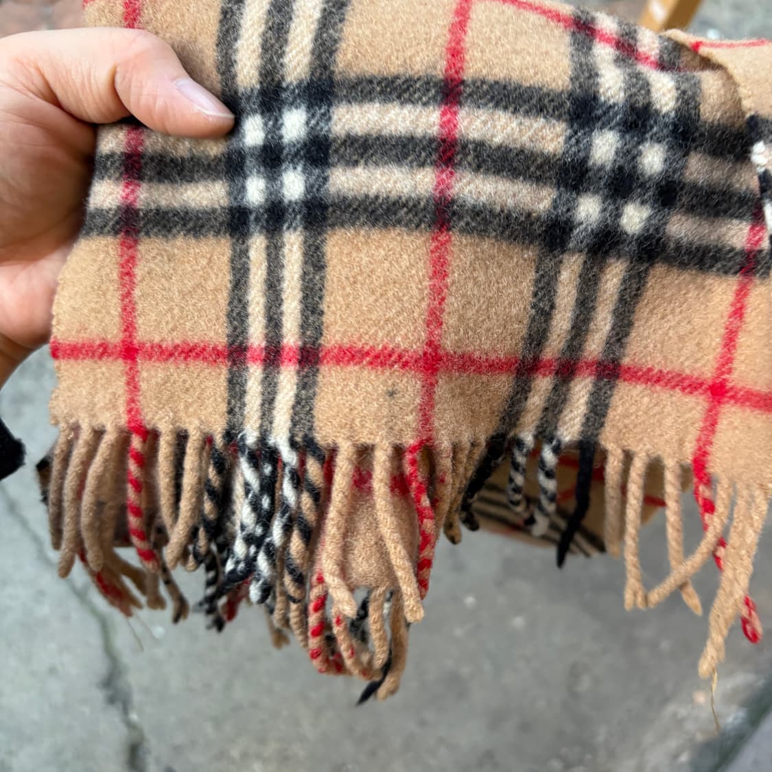 Burberry 버버리 노바체크 울 머플러 목도리 상품이미지4