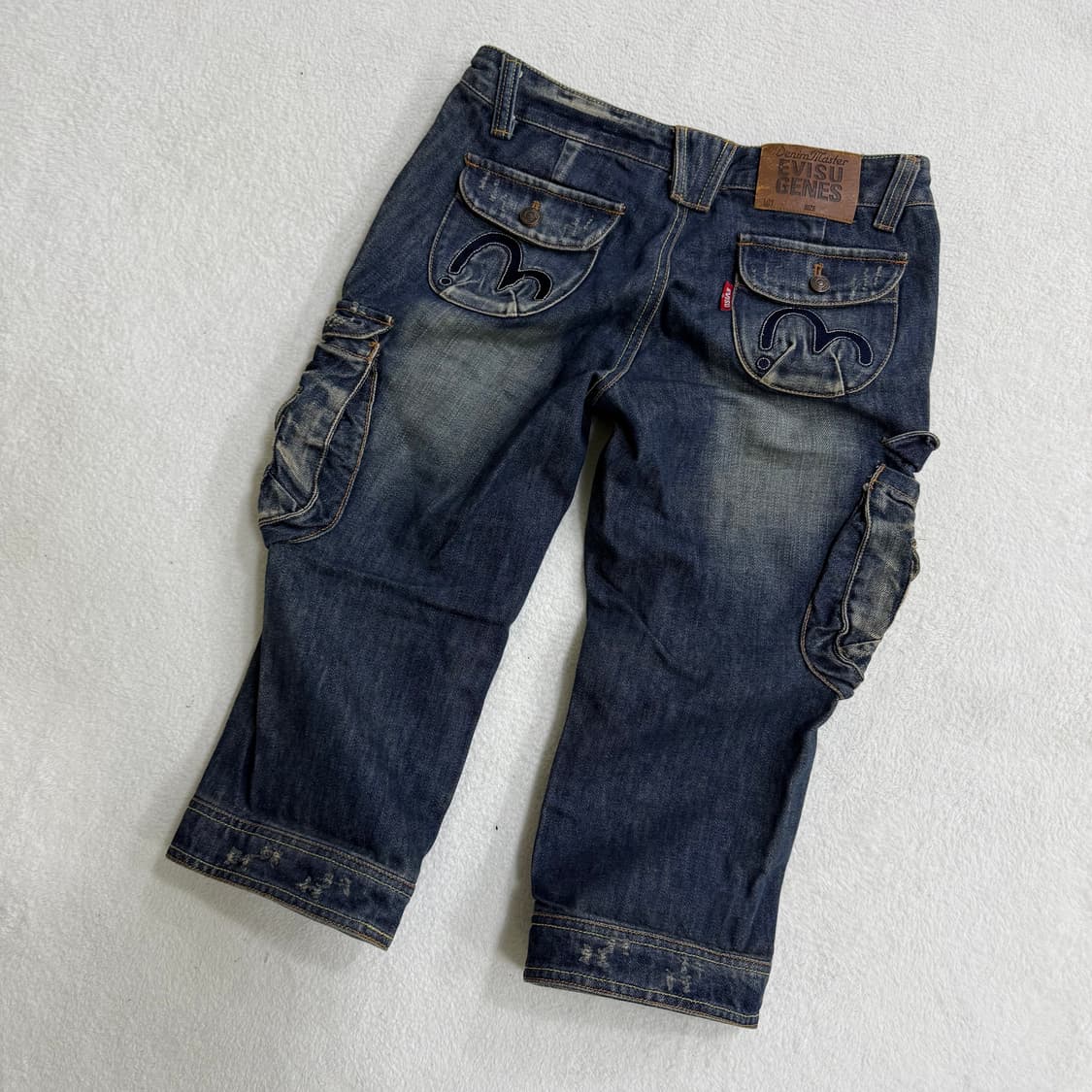 27 에비수 데님 카고 팬츠 0401T 상품이미지2