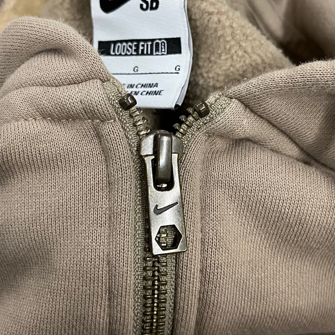 [정품/L] 나이키 SB 풀집업 후드집업 브라운 b16 상품이미지7
