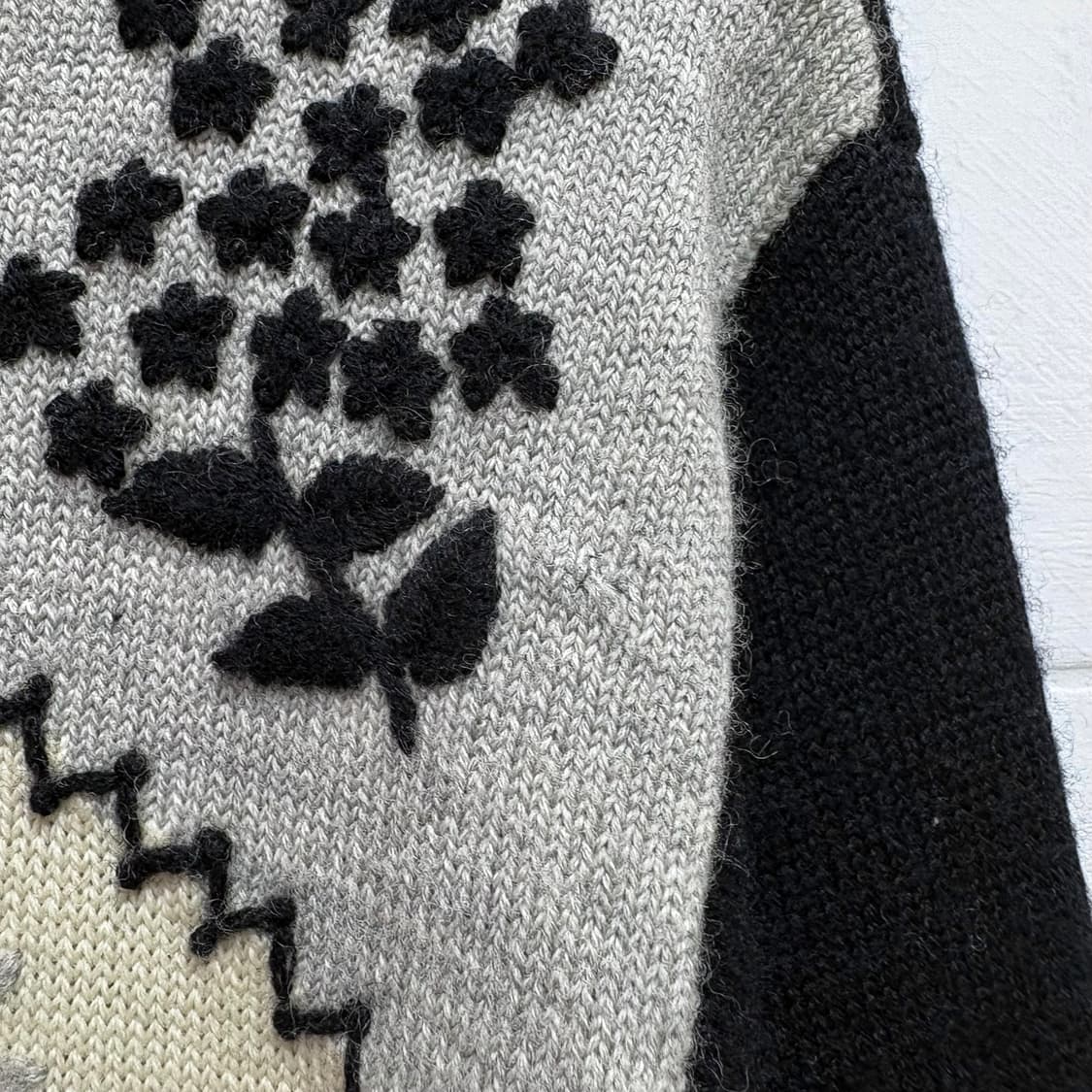 핸드메이드 꽃자수 가디건 모리걸 jpn 상품이미지3