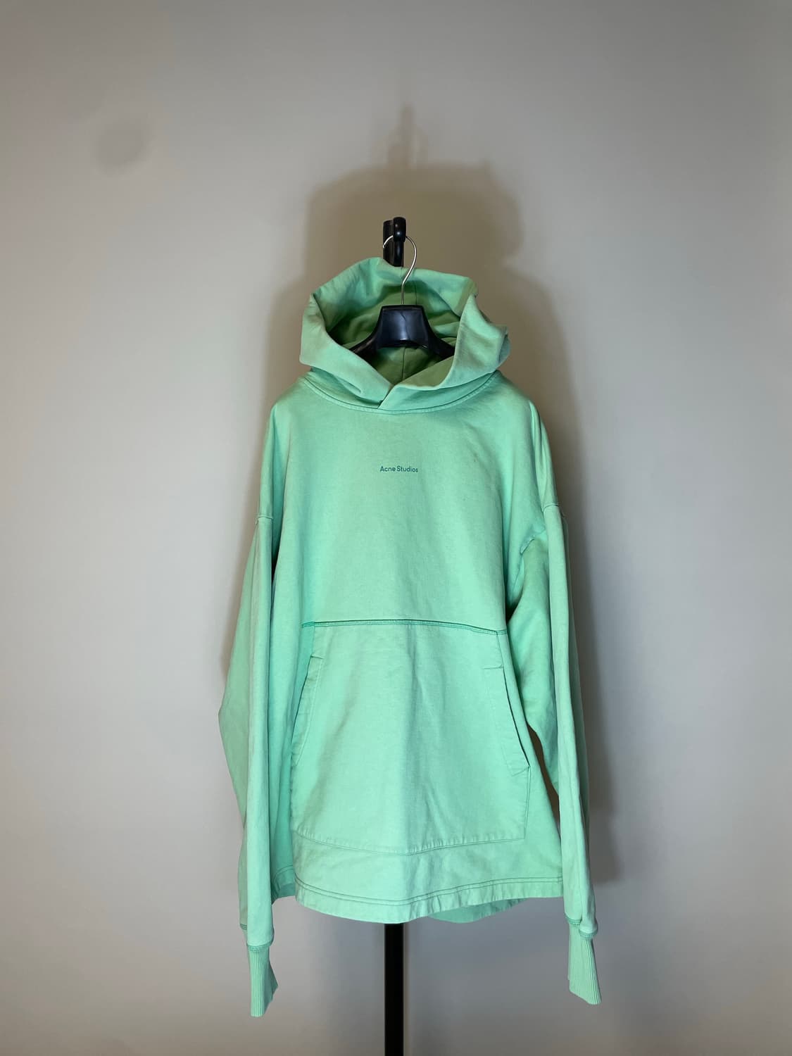 아크네 스튜디오 민트 그린 후드티 상품이미지3